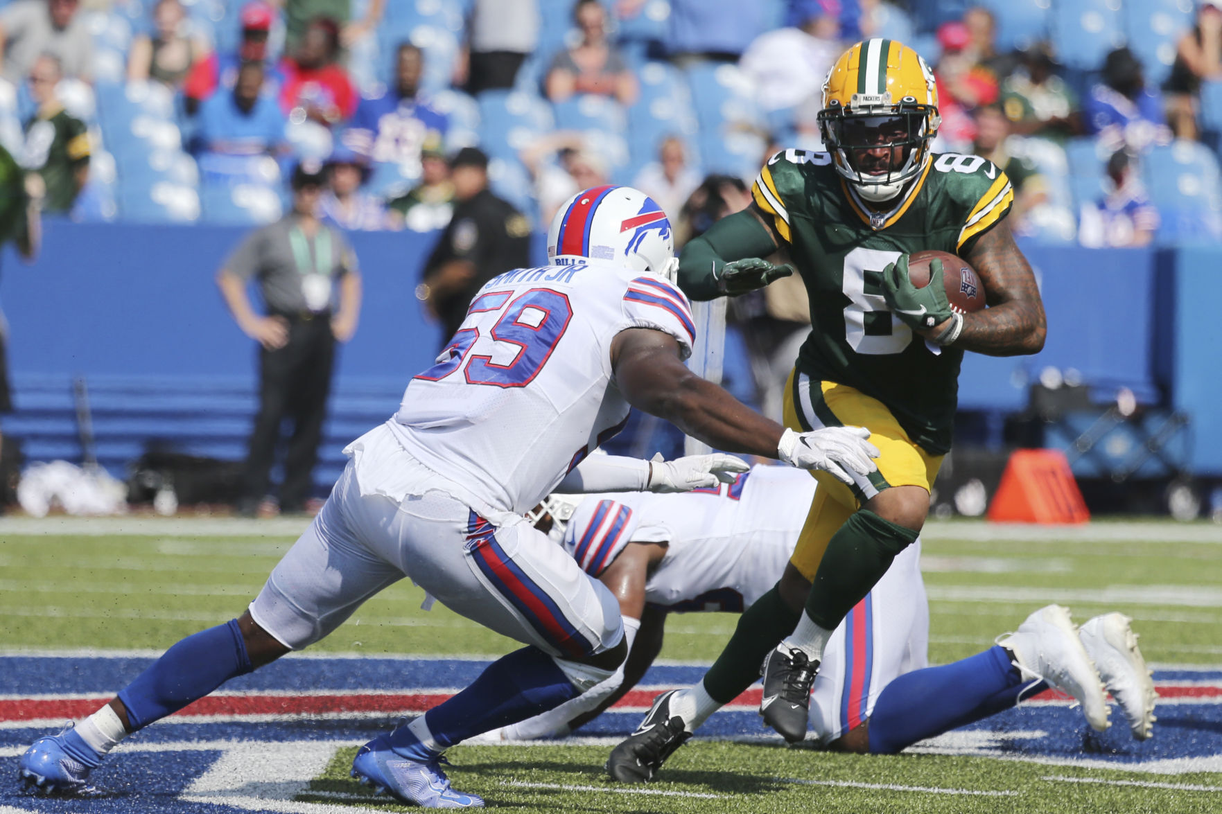 Packers Bills Football